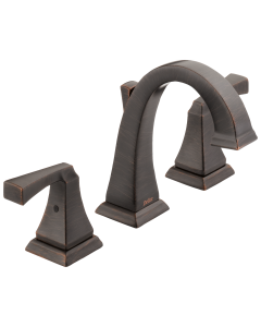Delta 3551LF-RB Two Handle Widespread Bathroom Faucet
