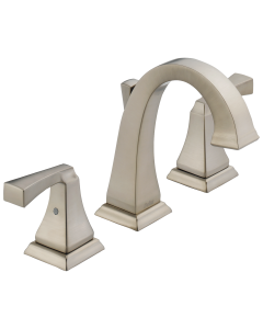 Delta 3551LF-SP Two Handle Widespread Bathroom Faucet