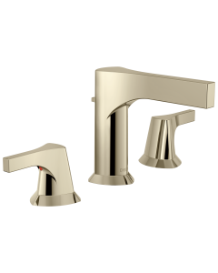 Delta 3574-PNMPU-DST Two Handle Widespread Bathroom Faucet