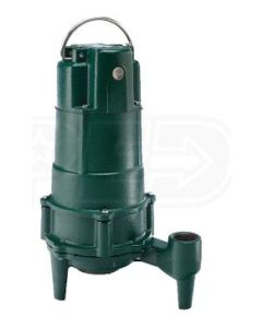 Zoeller 803-0002 - 1/2 Hp Cast Iron Residential Grinder Pump (1-1/4") (Non-Automatic)