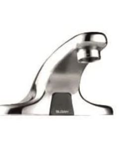 Sloan 3365249 ETF600 LT BDT, Chrome Plated Brass, Sensor Activated, 4" Centre-Set Electronic Faucet