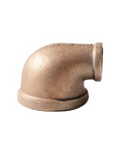 LF 1X3/4 BRS 125# 90 ELL DOM