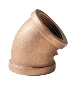 LF 1 BRS 125# 45 ELL DOM