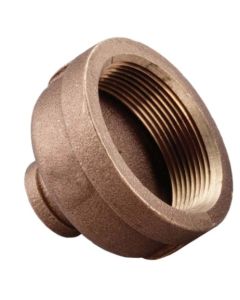 LF 2-1/2X2 BRS 125# RED COUP DOM