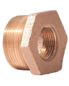 LF 2X1 BRS 125# HEX BUSH DOM