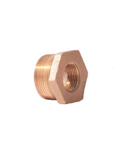 LF 2-1/2X1-1/4 BRS 125# HEX BUSH DOM