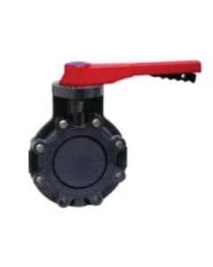 Spears 722311-040C Butterfly Valve, 4 in Nominal, Flanged End Style, 150 lb, CPVC Body, EPDM Softgoods, Domestic