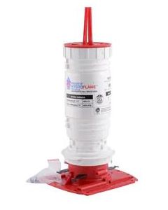 Holdrite HFP-P1 HydroFlame Pro Series 1/2 - 1 in. Metal and Plastic Telescoping Firestop Sleeve