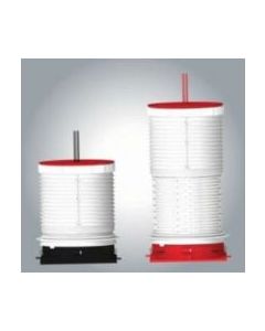 Holdrite HFP-P6 HYDROFLAME PRO Telescoping Fire Stop Deck Sleeve, 3 hr Fire Rating, Polypropylene