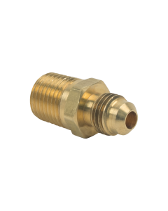 BrassCraft 48-4-4 1/4 in. O.D. Flare x 1/4 in. MIP Brass Flare Male Adaptor