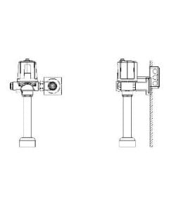 Sloan 310086 81T201HWA-30-13 Valve Retrofit Kit, For Use With Sloan®/Zurn® Water Closet Flush Valve, Brass, Polished Chrome, Import