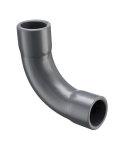 Spears 806-015LSF Standard 90 deg Elbow, 1-1/2 in, Socket, SCH 80/XH, PVC, Domestic