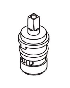 Moen 52001 2 Handle Brass Shell Ceramic Disc Cartridge - Cold