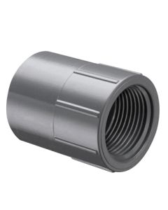 Spears 835-002 Standard Female Adapter, 1/4 in, Socket x FNPT, SCH 80/XH, PVC, Domestic