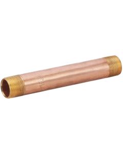 Matco V NBR0810 2 x 10 in Brass Pipe Nipples