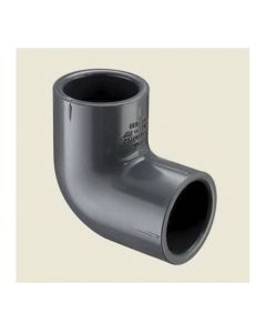 Spears 806-160F Standard 90 deg Elbow, 16 in, Socket, SCH 80/XH, PVC, Domestic