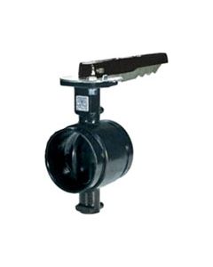 Anvil - 7005011783 - Grooved-Style Butterfly Valve, Ductile Iron, 300 Psi, 4 In Pipe Size