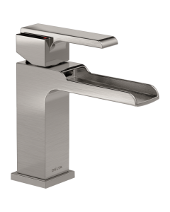 Delta 568LF-SSLPU Single Handle Channel Bathroom Faucet