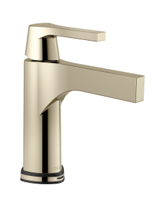 Delta 574T-PN-DST Single Handle Bathroom Faucet with ToucO.xt Technology