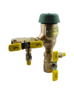 Apollo 4A504A2F PVB4A Backflow Preventer, 3/4 in, Bronze Body, Pressure Vacuum Breaker