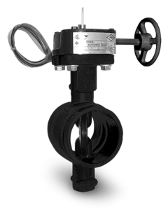 Anvil - 7005011809 - Grooved-Style Butterfly Valve, Ductile Iron, 300 Psi, 6 In Pipe Size
