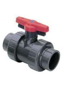 Spears 1822-080C True Union 2000 Industrial Ball Valve, 8 in, Socket, CPVC Body, EPDM Softgoods, Domestic