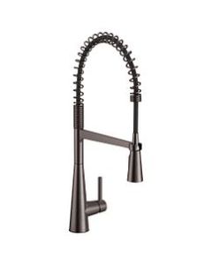 Moen 5925BLS Black Stainless One-Handle Pulldown Kitchen Faucet