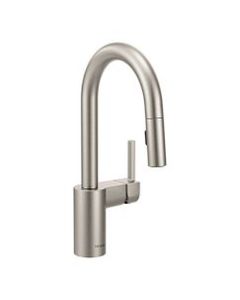 Moen 5965SRS Spot Resist Stainless One-Handle Pulldown Bar Faucet