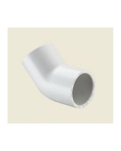 Spears 417-020 Standard 45 Deg Elbow, 2 In, Socket, Sch 40/Std, Pvc, Domestic