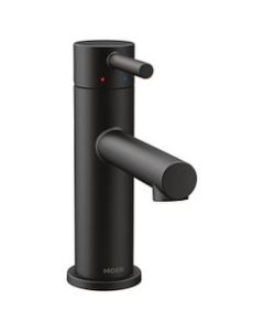 Moen 6190BL Matte Black One-Handle Bathroom Faucet