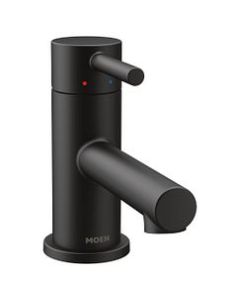 Moen 6191BL Matte Black One-Handle Bathroom Faucet