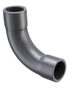Spears 806-025LSF Standard 90 deg Elbow, 2-1/2 in, Socket, SCH 80/XH, PVC, Domestic