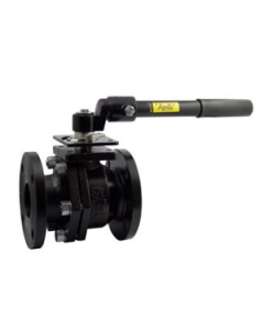 Apollo 6PLF20A01 6PLF Ball Valve, 4 in Nominal, Flanged End Style, Cast Iron Body, Full Port, PTFE Softgoods