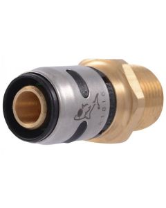 SharkBite K120WP6 1/2 in PEXxMNPT LF EvoPEX Brass Male Adapter