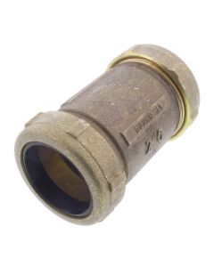 Matco V 450L08CLF 2 in CxC Brass Compression Coupling Lead Free