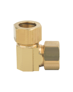 BrassCraft 65-10X 5/8 in O.D. Compression No-lead Brass Union Elbow