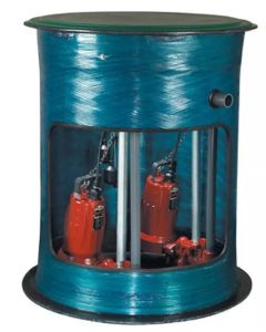 Liberty Pumps K001210, 48 in. Fiberglass Basin with Anti-Float