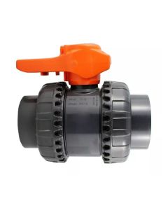 Ipex 353011 Vxe Series True Union Ball Valve, 2 In, Fnpt X Ips Socket, Pvc, 232 Psi