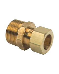 BrassCraft 68-10-12X 5/8 in. O.D. Tube x 3/4 in. MIP Compression Male Reducing Adapter