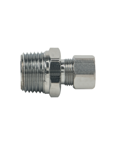 BrassCraft 68-6-8X C 3/8 in. O.D. Compression x 1/2 in. MIP No-lead Brass Compression Male Reducing Adapter Fitting in Chrome