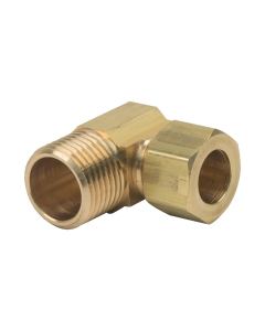 BrassCraft 69-8-8X 1/2 in. O.D. Compression x 1/2 in. MIP  90 Degree Male Elbow
