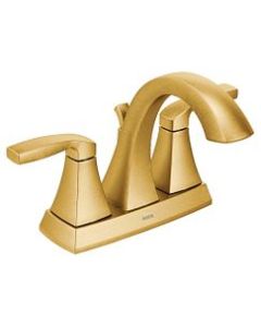 Moen 6901BG Brushed Gold Two-Handle Bathroom Faucet