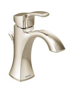Moen 6903NL Polished Nickel One-Handle Bathroom Faucet