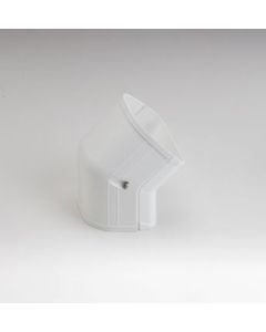 RectorSeal 84001 Fortress Lineset Covers 3.5" 45° Out Vertical Ell, White 92
