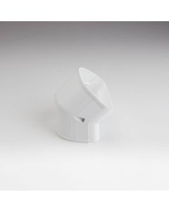 RectorSeal 84101 Fortress Lineset Covers 4.5" 45° Out Vertical Ell, White 122