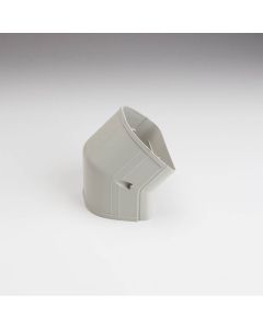 RectorSeal 84121 Fortress Lineset Covers 4.5" 45°Out Vertical Ell, Ivory 122