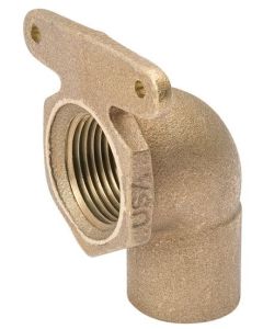 Mueller A03070NL 90° Elbow High Ear, C X C, 3/4"