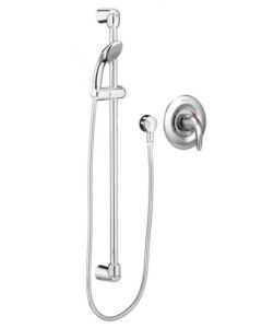 American Standard TU662221.002 Commercial Shower System Trim Kit 2.5 gpm/9.5 Lpm With 36-Inch Slide Bar and Hand Shower