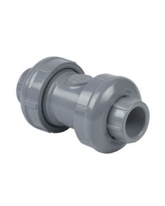Spears 2229-020C True Union Regular Style Ball Check Valve, 2 in, Socket/FNPT, CPVC Body, EPDM Softgoods, Domestic