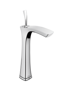 Delta 752TLF Single Handle Vessel Bathroom Faucet with ToucO.xt Technology
